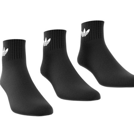 adidas 1-4 Socks 3P Çorap Siyah