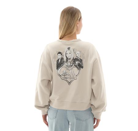 adidas 20Th Century Fox Disney Kadın Sweatshirt Bej