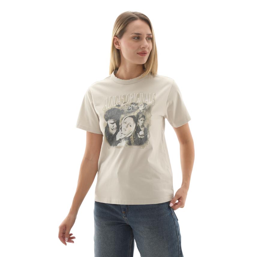 adidas 20Th Century Fox Disney Kadın T-Shirt Bej adidas 20Th Century Fox Disney Kadın T-Shirt Bej