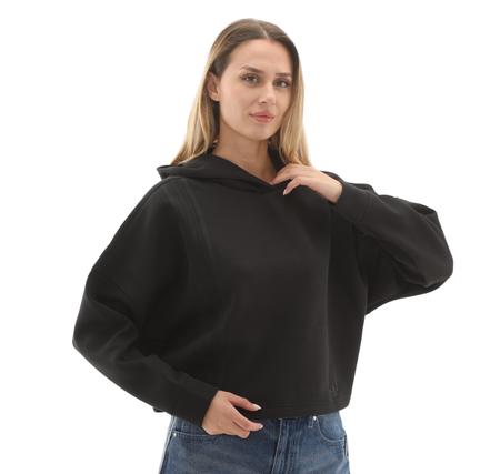 adidas 3 Strıpes Hoody Kadın Sweatshirt Siyah