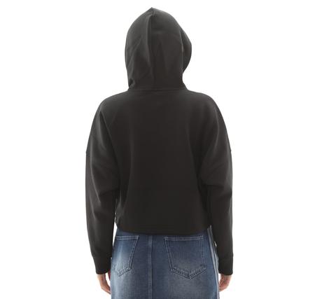 adidas 3 Strıpes Hoody Kadın Sweatshirt Siyah