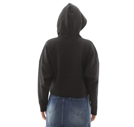 adidas 3 Strıpes Hoody Kadın Sweatshirt Siyah