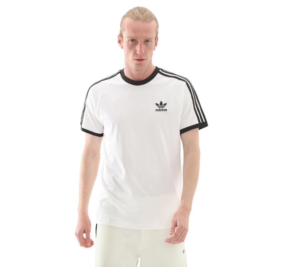 adidas 3-Strıpes Tee Erkek T-Shirt Beyaz adidas 3-Strıpes Tee Erkek T-Shirt Beyaz