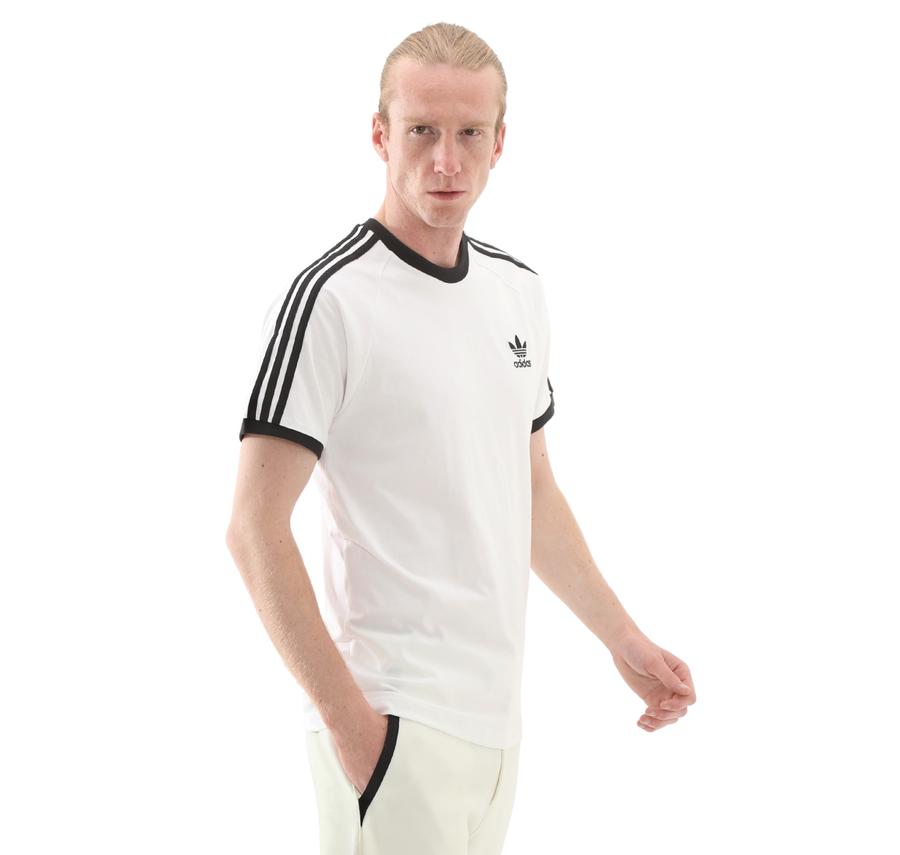 adidas 3-Strıpes Tee Erkek T-Shirt Beyaz adidas 3-Strıpes Tee Erkek T-Shirt Beyaz