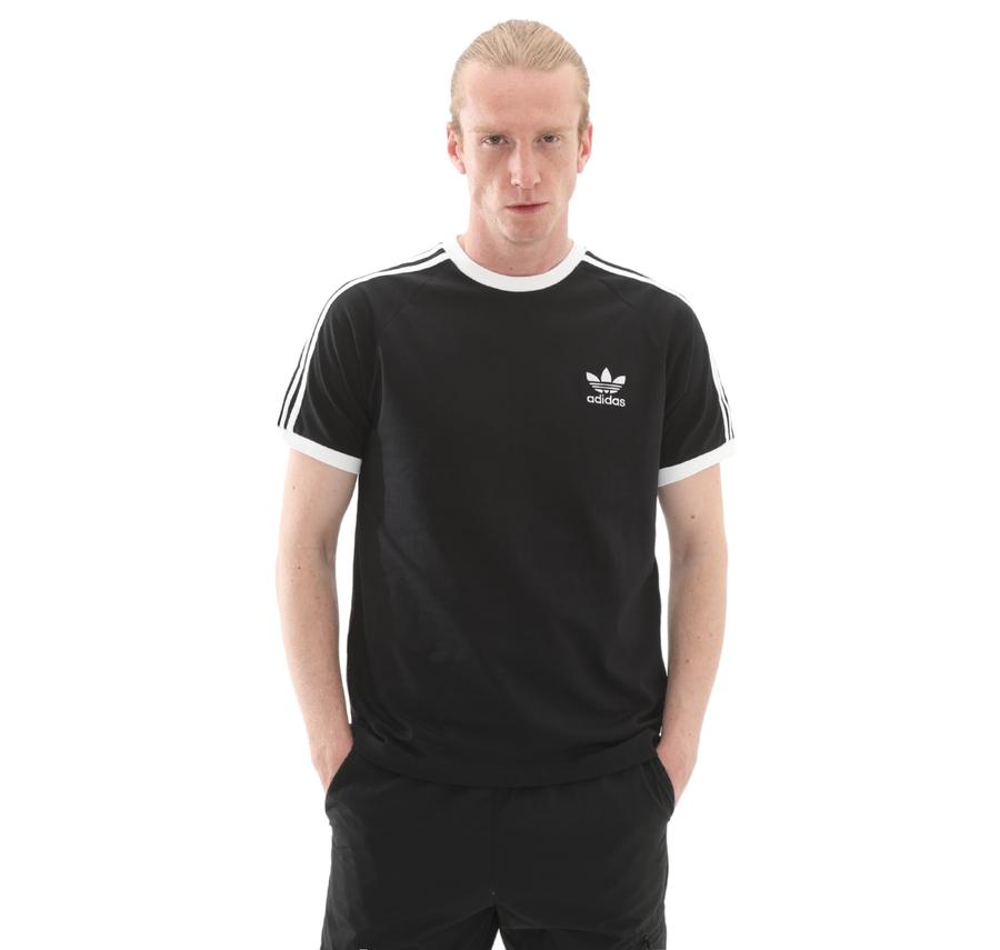 adidas 3-Strıpes Tee Erkek T-Shirt Siyah adidas 3-Strıpes Tee Erkek T-Shirt Siyah