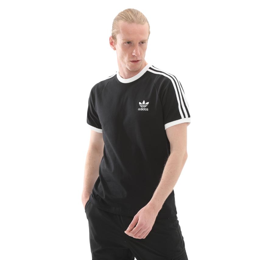 adidas 3-Strıpes Tee Erkek T-Shirt Siyah adidas 3-Strıpes Tee Erkek T-Shirt Siyah