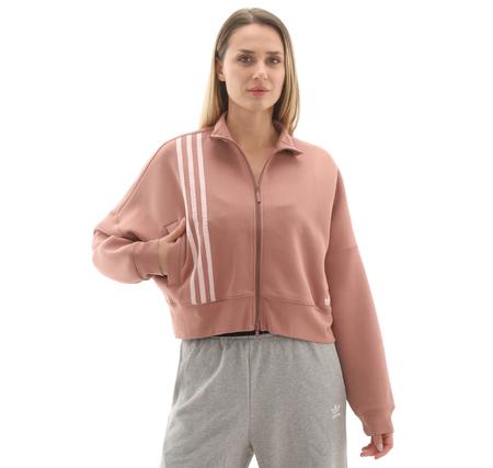 adidas 3 Strıpes Zıpup Kadın Ceket Pembe adidas 3 Strıpes Zıpup Kadın Ceket Pembe