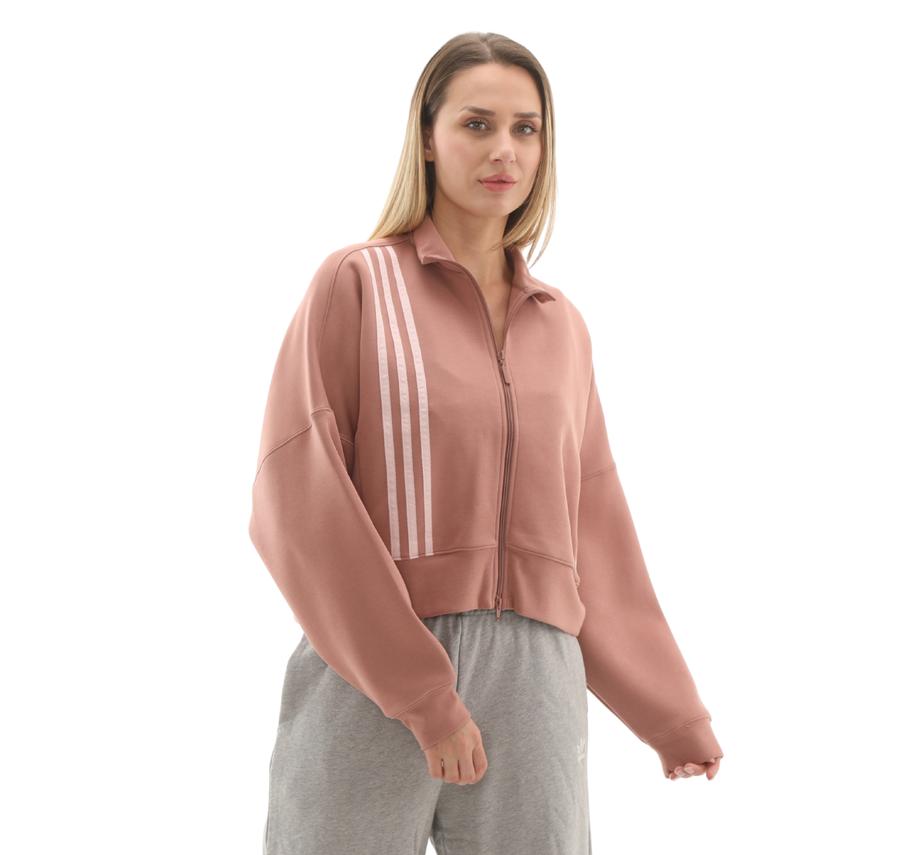 adidas 3 Strıpes Zıpup Kadın Ceket Pembe adidas 3 Strıpes Zıpup Kadın Ceket Pembe