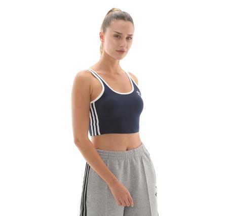 adidas 3S Bra Top Kadın T-Shirt Lacivert
