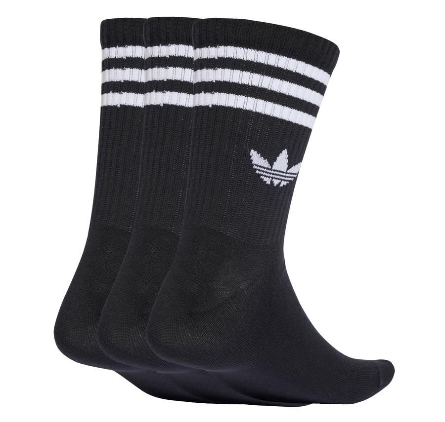 adidas 3S Crew S 3P Çorap Siyah adidas 3S Crew S 3P Çorap Siyah
