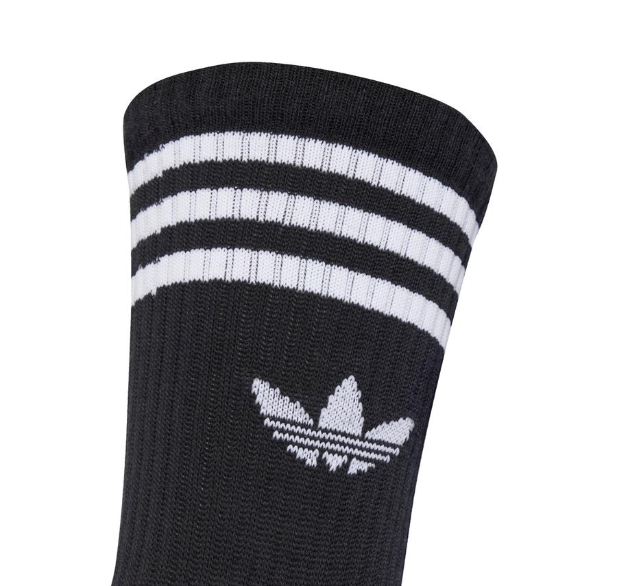 adidas 3S Crew S 3P Çorap Siyah adidas 3S Crew S 3P Çorap Siyah