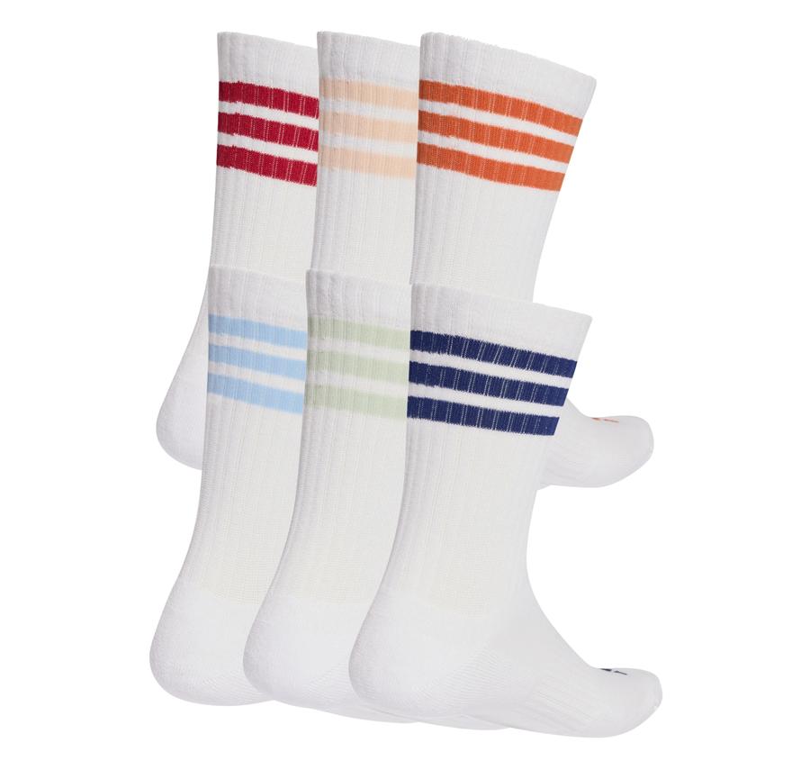 adidas 3S Ess C Crw 6P Çorap Beyaz adidas 3S Ess C Crw 6P Çorap Beyaz