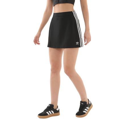 adidas 3S Mını Skırt Kadın Elbise - Etek Siyah