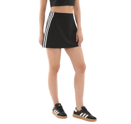 adidas 3S Mını Skırt Kadın Elbise - Etek Siyah
