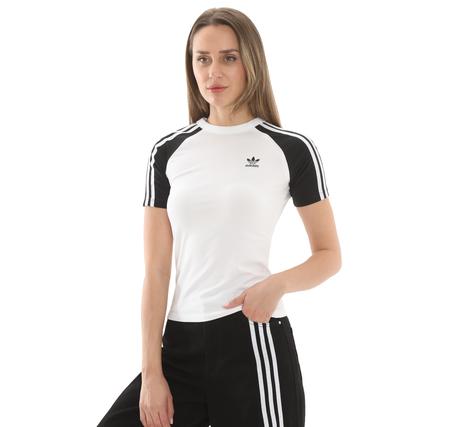 adidas 3S Slım Tee Kadın T-Shirt Beyaz