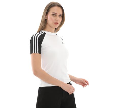 adidas 3S Slım Tee Kadın T-Shirt Beyaz