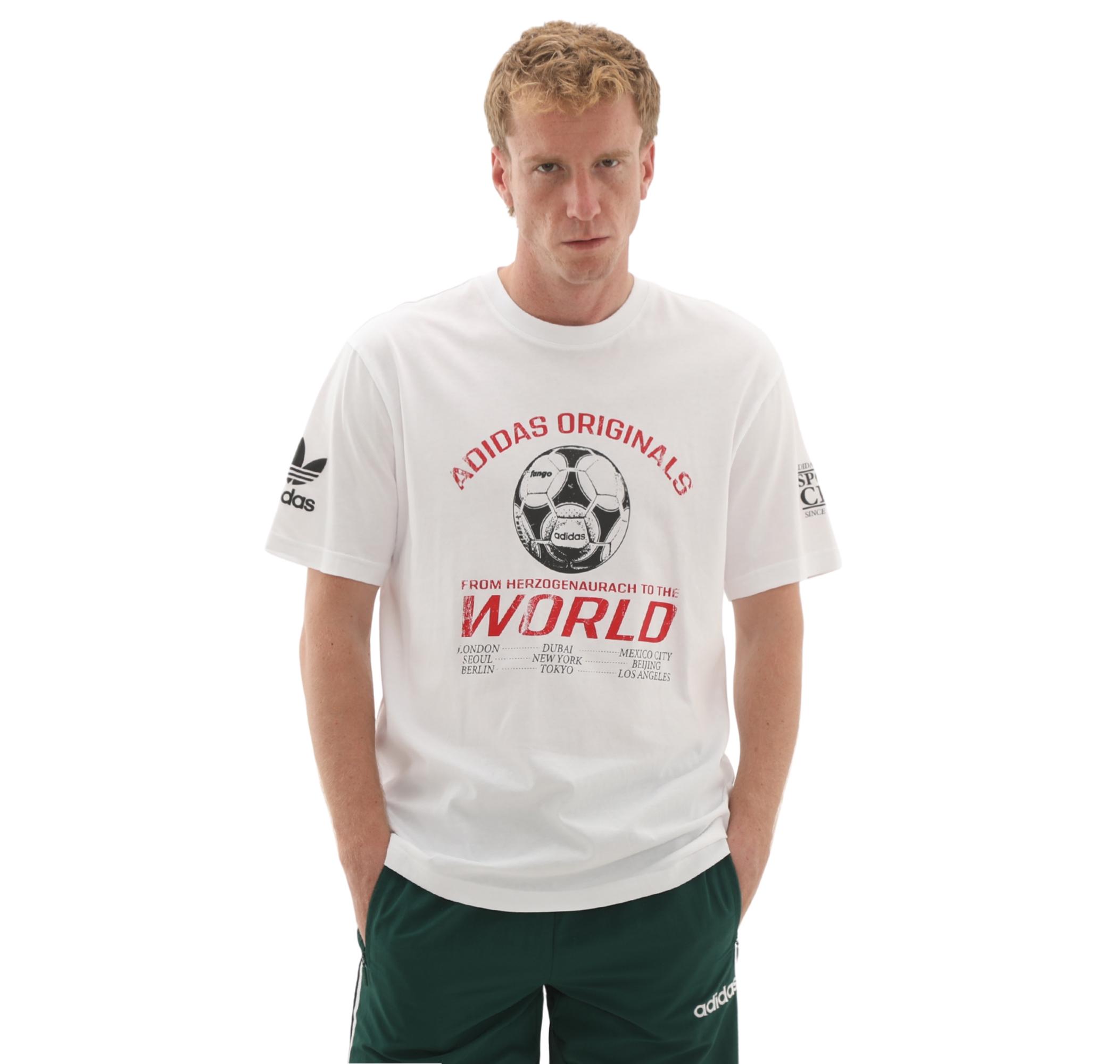 Мужская футболка adidas 90S Football Graphic Tee для футбола