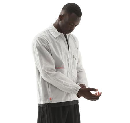 adidas Adı365 Hk Cj M Erkek Yağmurluk-Rüzgarlık Beyaz