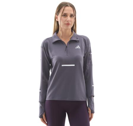 adidas Adi365 Warmhz W Kadın Sweatshirt Mor adidas Adi365 Warmhz W Kadın Sweatshirt Mor