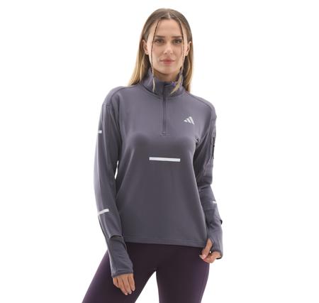 adidas Adi365 Warmhz W Kadın Sweatshirt Mor adidas Adi365 Warmhz W Kadın Sweatshirt Mor