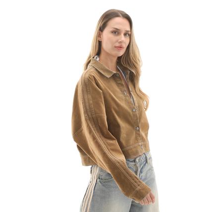 adidas Adıbreak Jacket Kadın Ceket Kahve