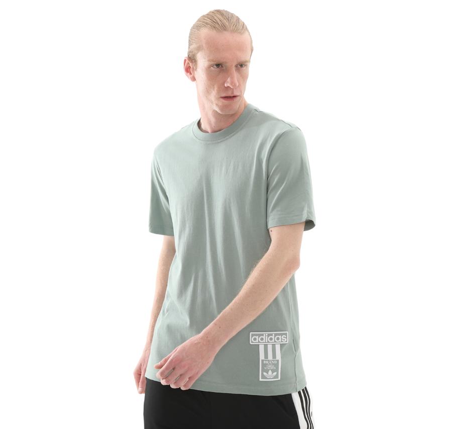 adidas Adıbreak Tee Erkek T-Shirt Gri adidas Adıbreak Tee Erkek T-Shirt Gri