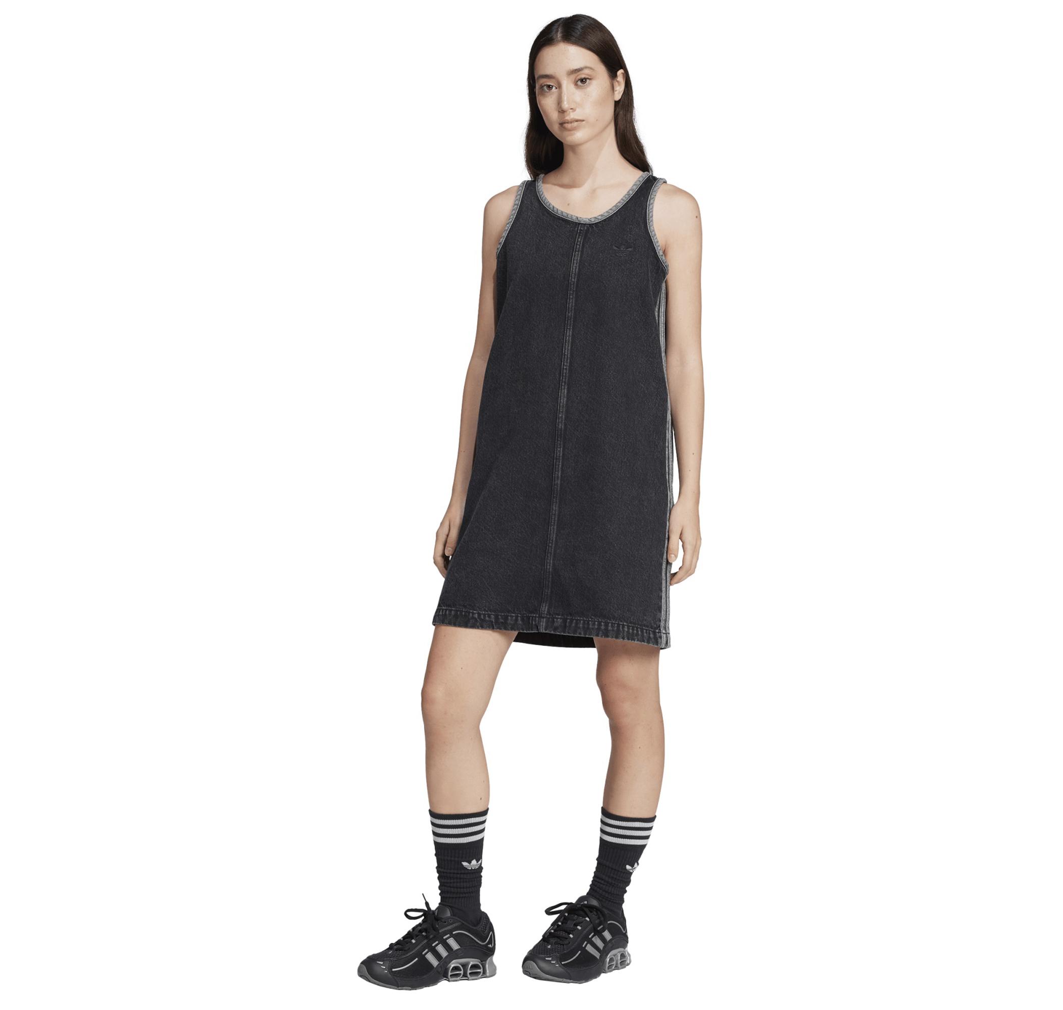 Женская юбка adidas Adicolor Denim 3S Dress Elbise Etek