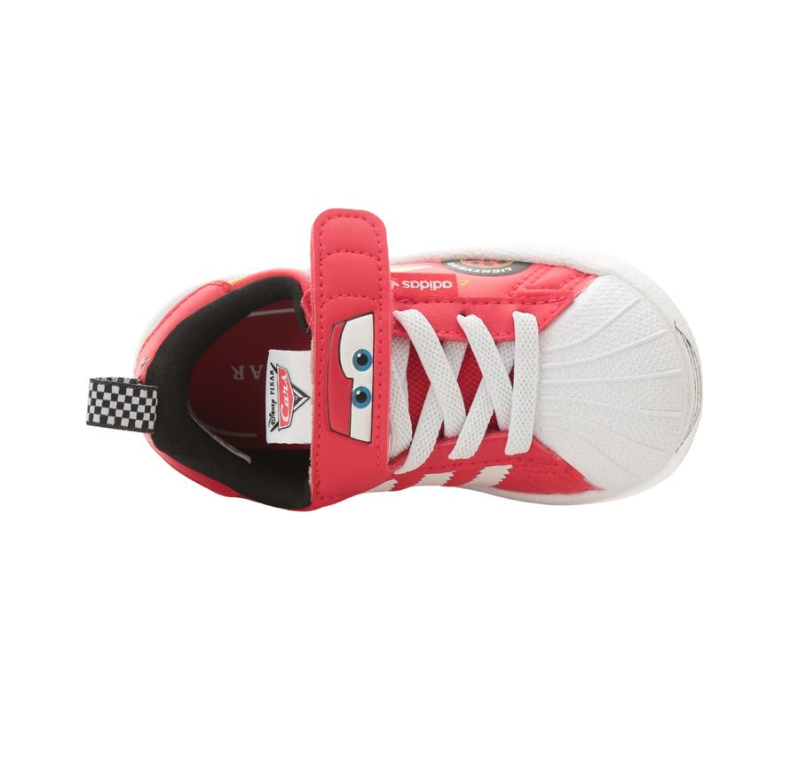 adidas Adıfom Superstar 360 I Bebek Spor Ayakkabı Kırmızı - Görsel 6