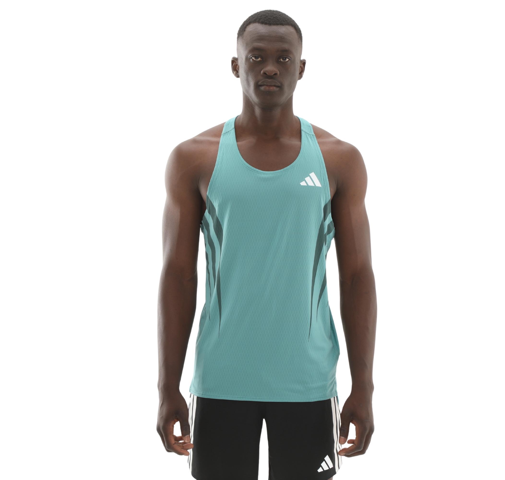 Мужская футболка adidas Adizero A Sgl M İndigo