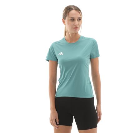 adidas Adızero E Tee Kadın T-Shirt Mavi