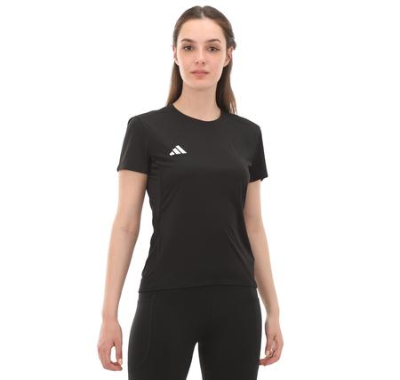 adidas Adızero E Tee Kadın T-Shirt Siyah