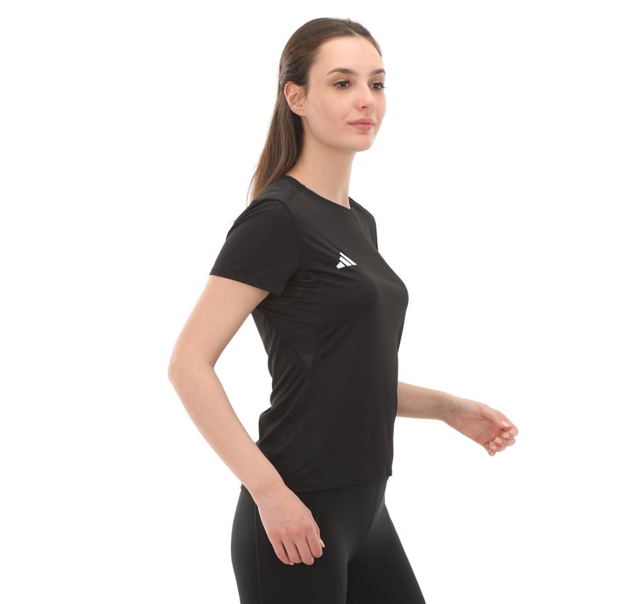 adidas Adızero E Tee Kadın T-Shirt Siyah adidas Adızero E Tee Kadın T-Shirt Siyah