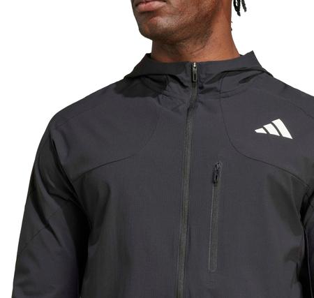 adidas Adızero Jkt M Erkek Yağmurluk-Rüzgarlık Siyah adidas Adızero Jkt M Erkek Yağmurluk-Rüzgarlık Siyah
