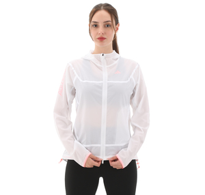 adidas Adızero Jkt W Kadın Yağmurluk-Rüzgarlık Beyaz