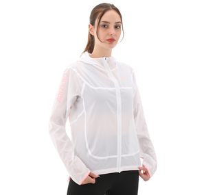 adidas Adızero Jkt W Kadın Yağmurluk-Rüzgarlık Beyaz