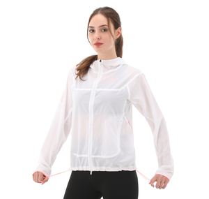 adidas Adızero Jkt W Kadın Yağmurluk-Rüzgarlık Beyaz