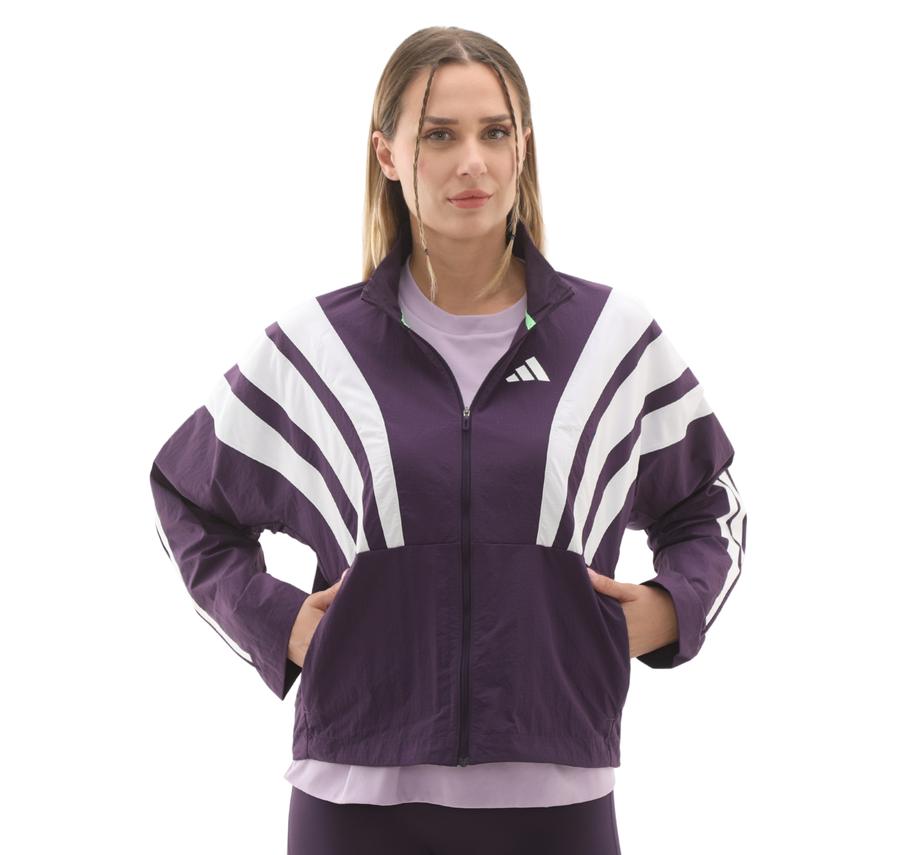 adidas Adızero N Jkt W Kadın Ceket Mor adidas Adızero N Jkt W Kadın Ceket Mor