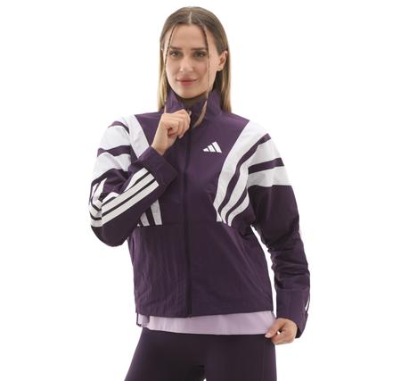 adidas Adızero N Jkt W Kadın Ceket Mor adidas Adızero N Jkt W Kadın Ceket Mor