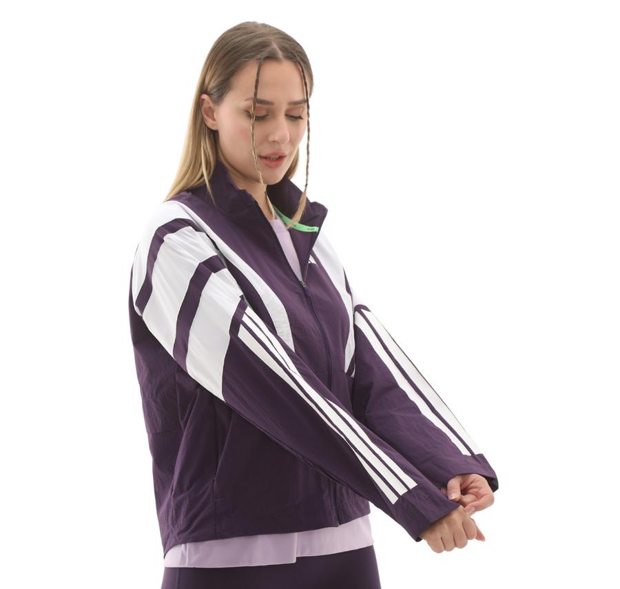 adidas Adızero N Jkt W Kadın Ceket Mor adidas Adızero N Jkt W Kadın Ceket Mor