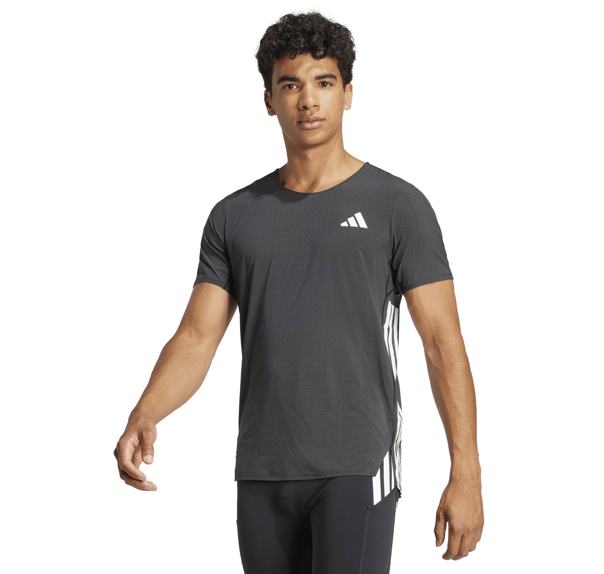 Мужская футболка adidas Adizero Tee M Antrasit