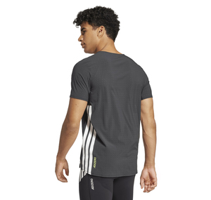 adidas Adızero Tee M Erkek T-Shirt Antrasit