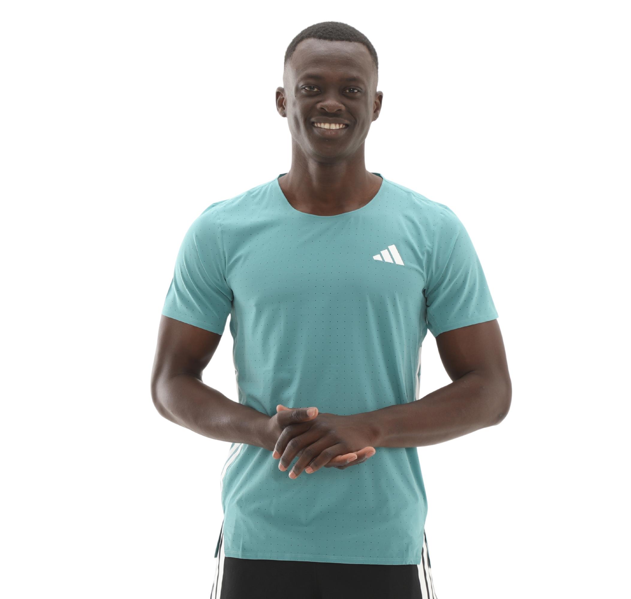 Мужская футболка adidas Adizero Tee M İndigo