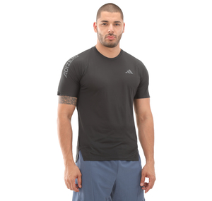 adidas Adızero Tee M Erkek T-Shirt Siyah