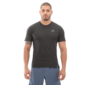 adidas Adızero Tee M Erkek T-Shirt Siyah