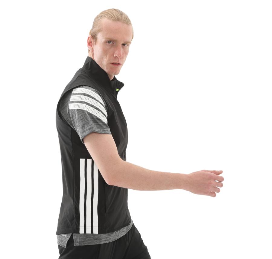 adidas Adızero Vest M Erkek Yelek Siyah adidas Adızero Vest M Erkek Yelek Siyah