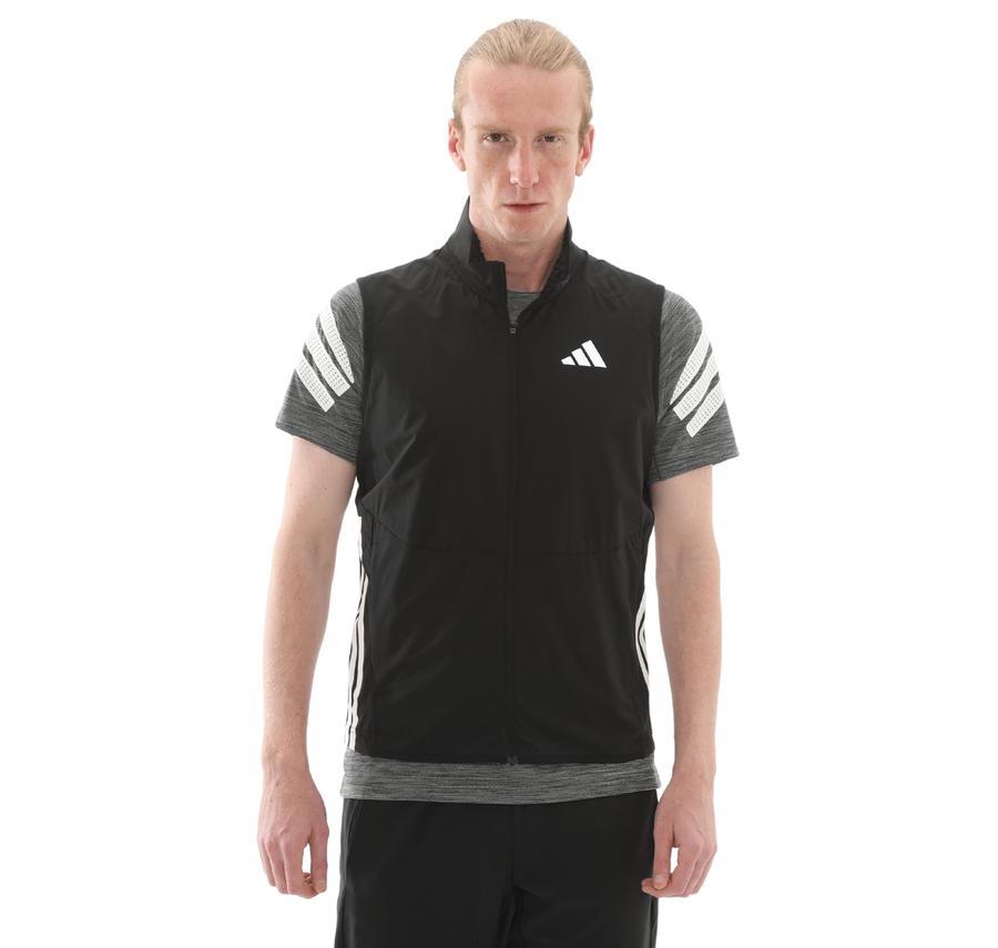 adidas Adızero Vest M Erkek Yelek Siyah adidas Adızero Vest M Erkek Yelek Siyah