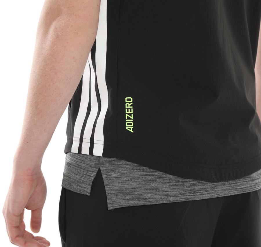 adidas Adızero Vest M Erkek Yelek Siyah adidas Adızero Vest M Erkek Yelek Siyah