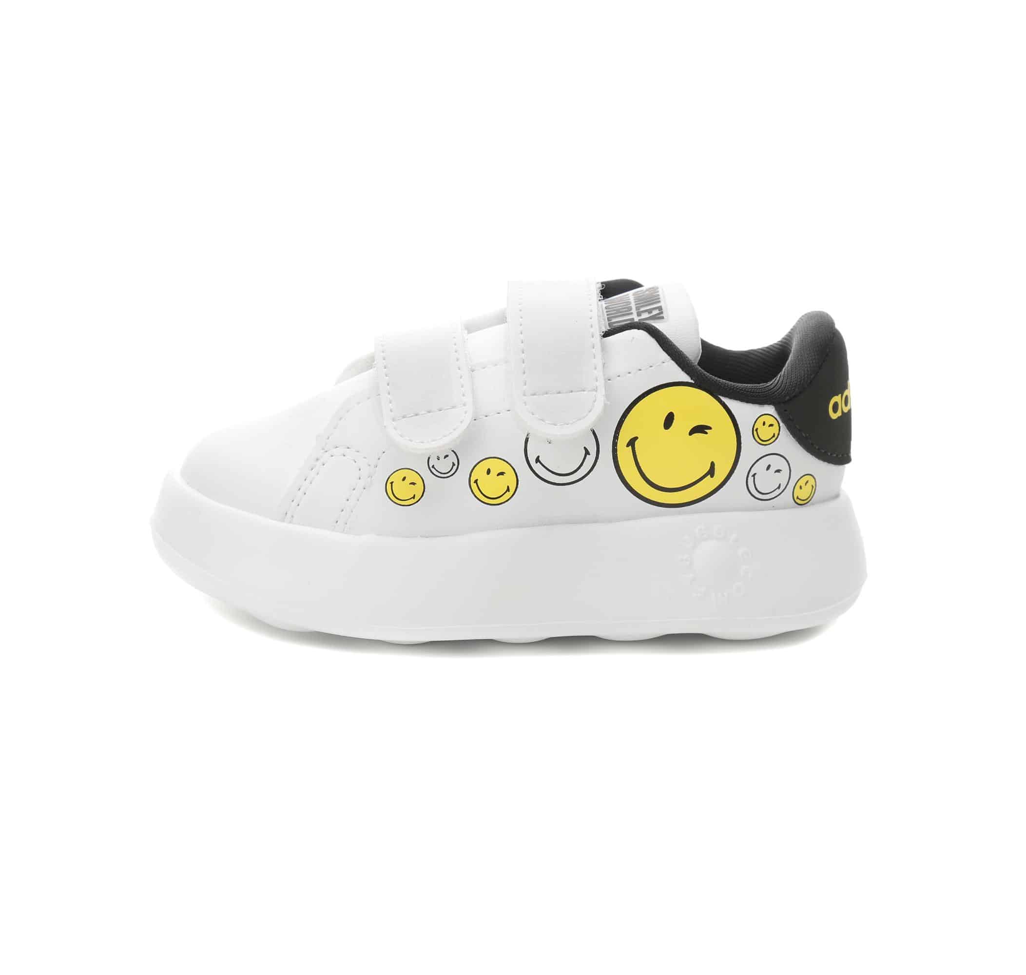 Детские кроссовки adidas Advantage Smiley Cf I