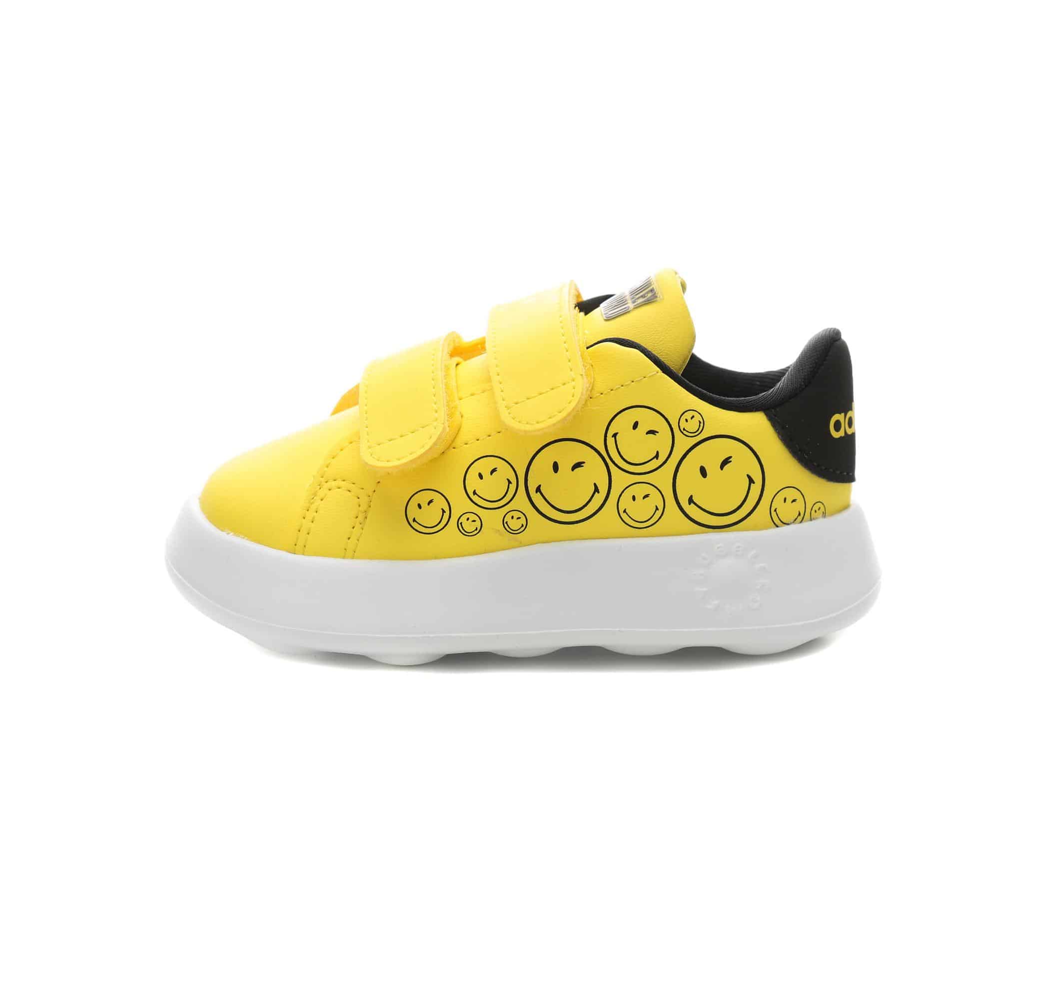 Детские кроссовки adidas Advantage Smiley Cf I Sari