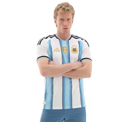 adidas Afa Arjantin 26 Authentic İç Saha Erkek Forma Beyaz